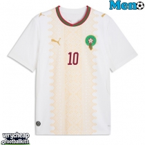 Morocco Brahim Diaz #10 Replica Away Shirt World Cup 2026 Short Sleeve